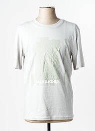 T-shirt gris JACK & JONES homme