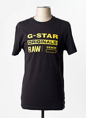 T-shirt noir G STAR homme