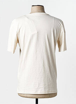 T-shirt coupe droite manches courtes beige JACK & JONES homme