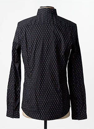 Chemise manches longues noir TOM TAILOR homme