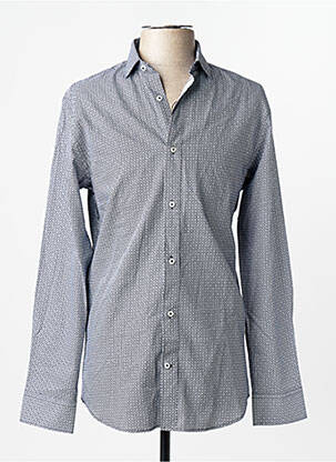 Chemise manches longues bleu JACK & JONES homme