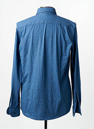 Chemise manches longues bleu OLYMP homme