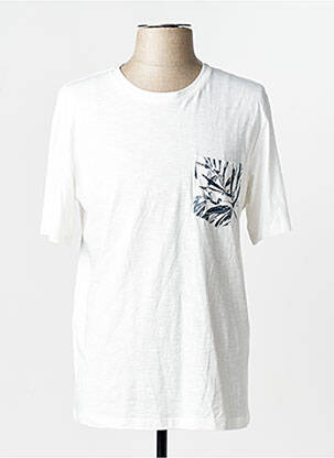 T-shirt blanc JACK & JONES homme