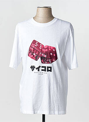 T-shirt blanc JACK & JONES homme