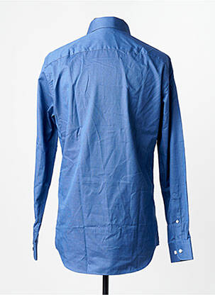 Chemise manches longues poignets boutonnés bleu SELECTED homme