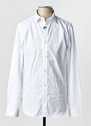 Chemise manches longues blanc JACK & JONES homme