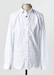 Chemise manches longues blanc JACK & JONES homme