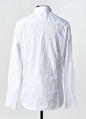 Chemise manches longues blanc JACK & JONES homme