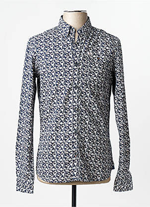 Chemise manches longues bleu PETROL INDUSTRIES homme