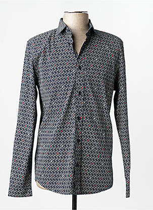 Chemise manches longues bleu TOM TAILOR homme