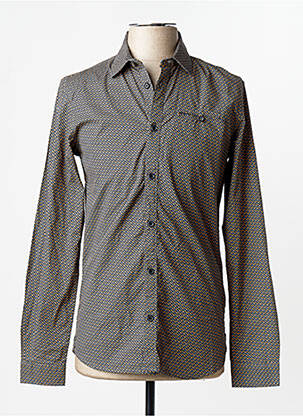Chemise manches longues gris PETROL INDUSTRIES homme