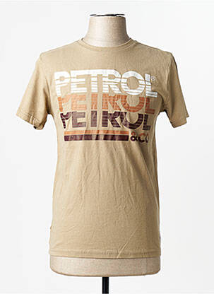 T-shirt beige PETROL INDUSTRIES homme