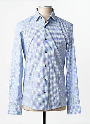 Chemise manches longues bleu PRIVATE BLUE homme