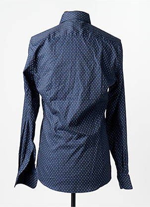 Chemise manches longues bleu OLYMP homme