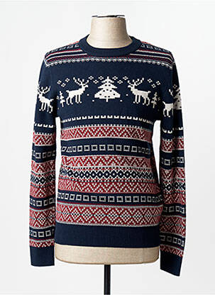 Pull bleu JACK & JONES homme
