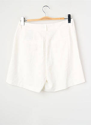 Bermuda taille haute taille haute beige ONLY femme