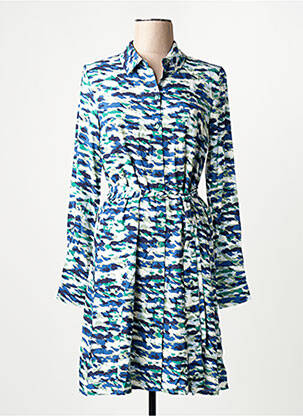 Robe mi-longue bleu VILA femme
