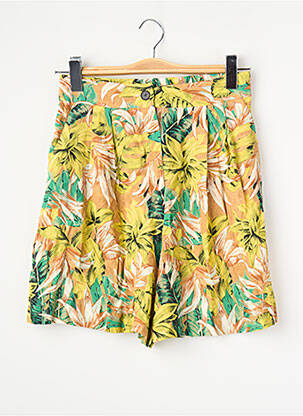 Short jaune MANGO femme