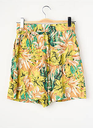 Short jaune MANGO femme