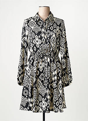 Robe mi-longue noir VERO MODA femme