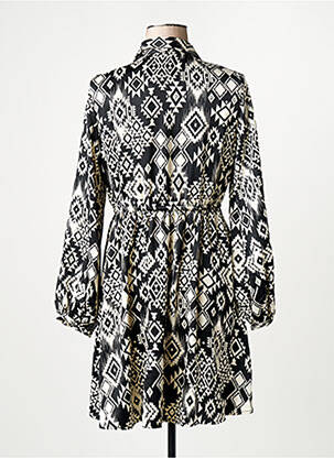 Robe mi-longue noir VERO MODA femme