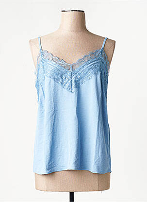 Blouse sans manche bleu VERO MODA femme