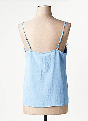 Blouse sans manche bleu VERO MODA femme