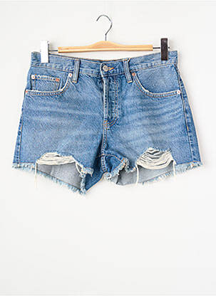 Short bleu MANGO femme