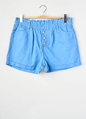 Short bleu ONLY femme