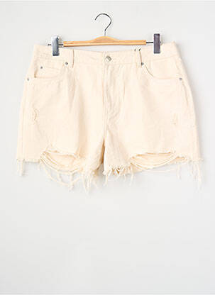 Short taille haute taille haute beige VERO MODA femme