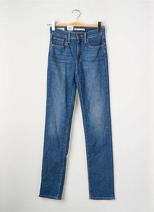 Jeans coupe droite bleu LEVI'S femme