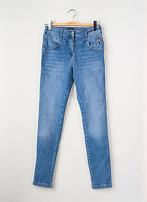 Jeans coupe droite bleu DELAHAYE homme