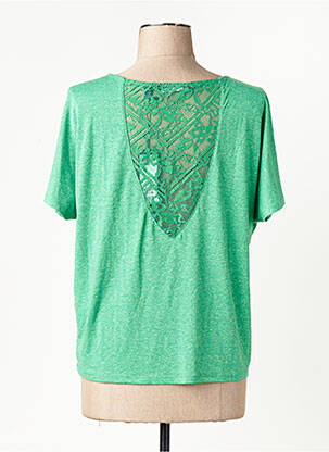 T-shirt coupe droite vert VERO MODA femme