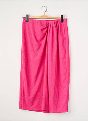 Jupe mi-longue rose VERO MODA femme
