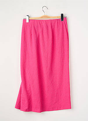 Jupe mi-longue rose VERO MODA femme