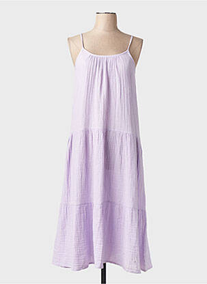 Robe mi-longue violet VERO MODA femme