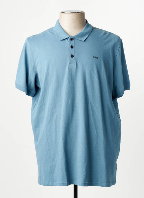 Polo bleu NO EXCESS homme