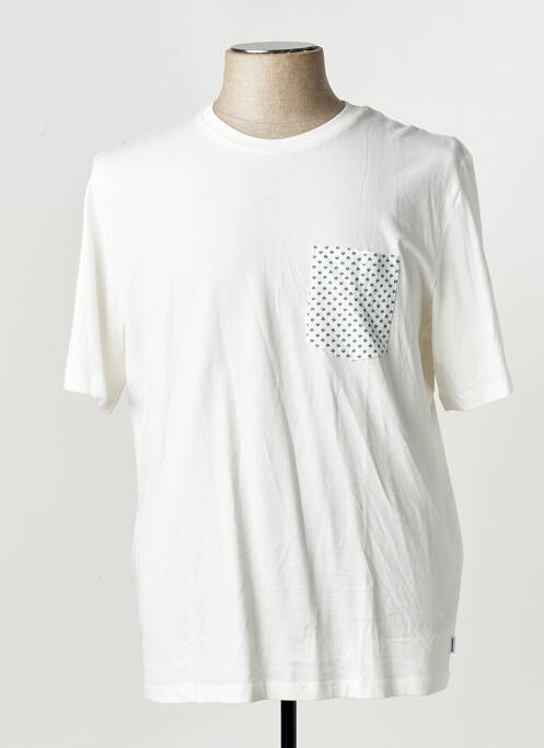 T-shirt blanc JACK & JONES homme