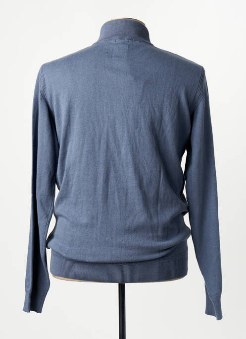 Gilet manches longues bleu HAZE&FINN homme