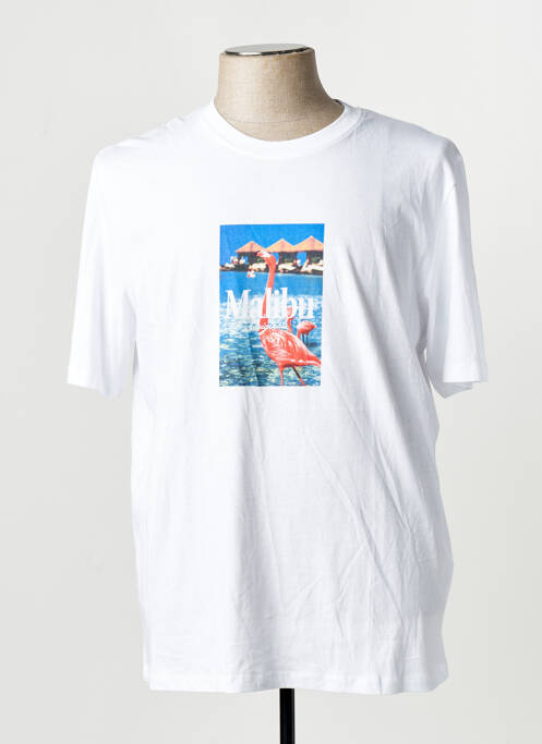 T-shirt blanc JACK & JONES homme