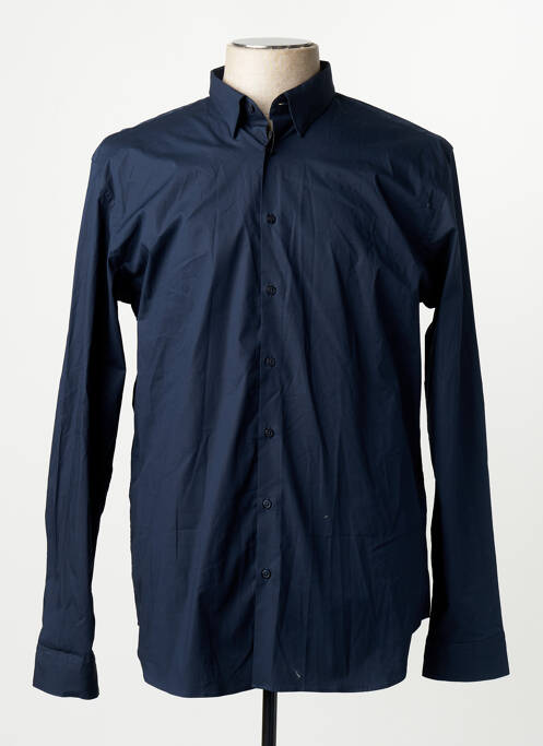 Chemise manches longues manches longues bleu SELECTED homme