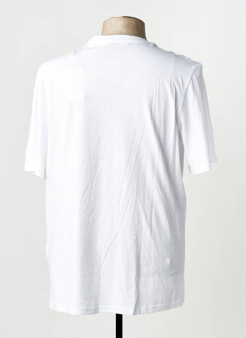 T-shirt manches courtes manches courtes blanc JACK & JONES homme
