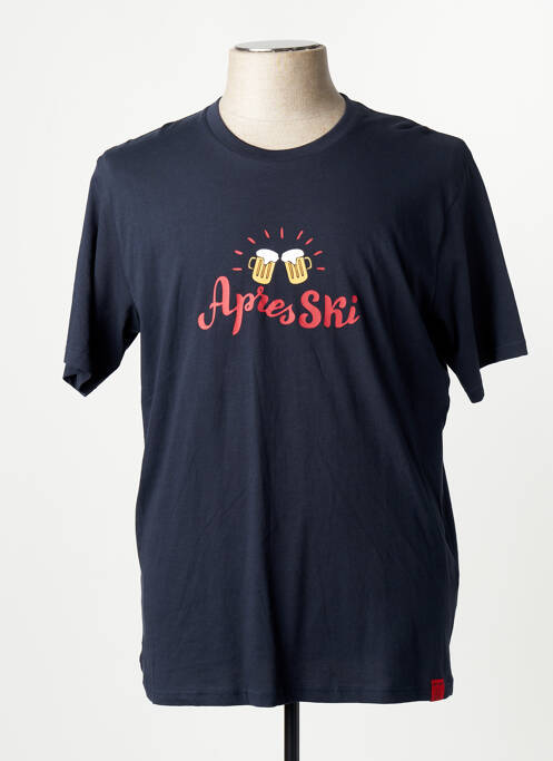 T-shirt bleu ANTWRP homme