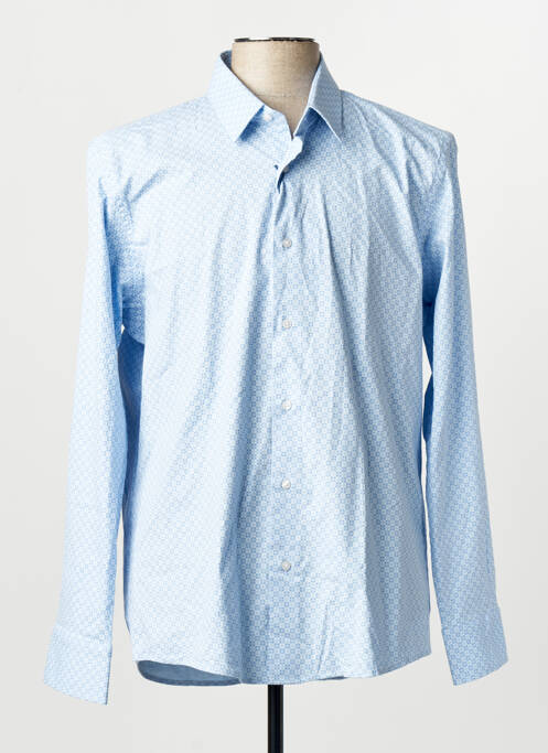 Chemise manches longues bleu PRIVATE BLUE homme