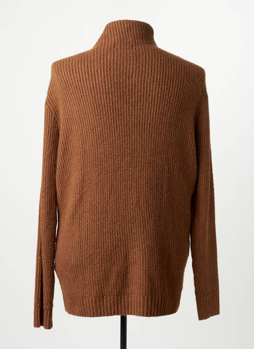 Pull marron TOM TAILOR homme