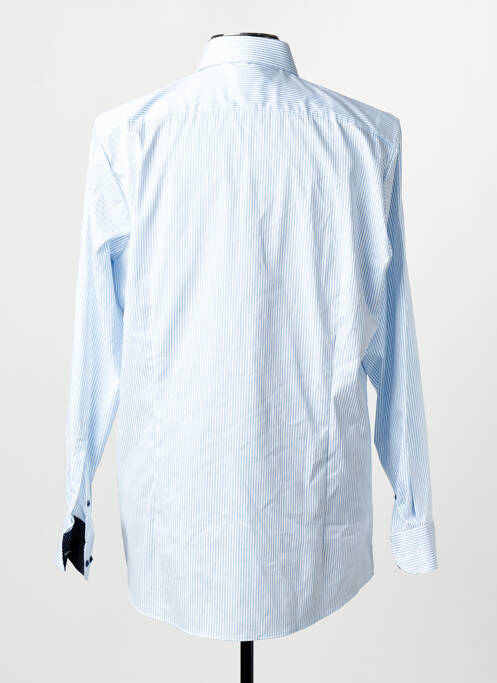 Chemise manches longues bleu OLYMP homme