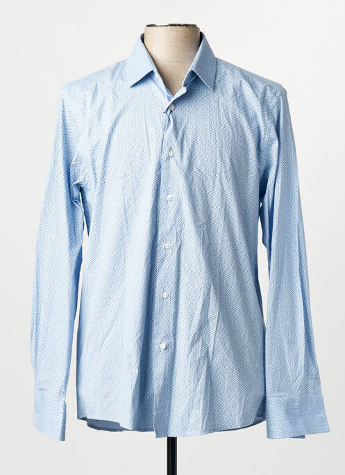 Chemise manches longues bleu PRIVATE BLUE homme