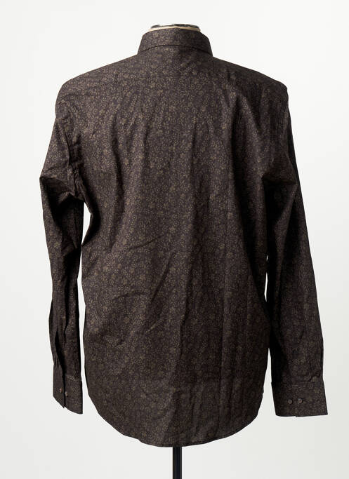 Chemise manches longues noir PRIVATE BLUE homme