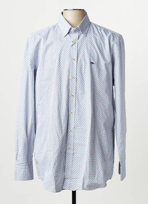 Chemise manches longues bleu FYNCH-HATTON homme