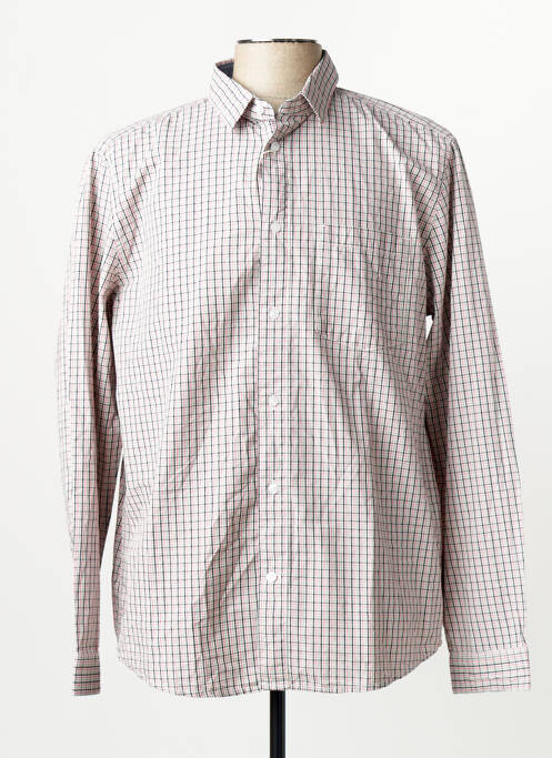 Chemise manches longues beige TOM TAILOR homme